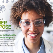 Taking a quarterly magazine digital