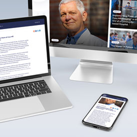 An engaging interface for thought leadership